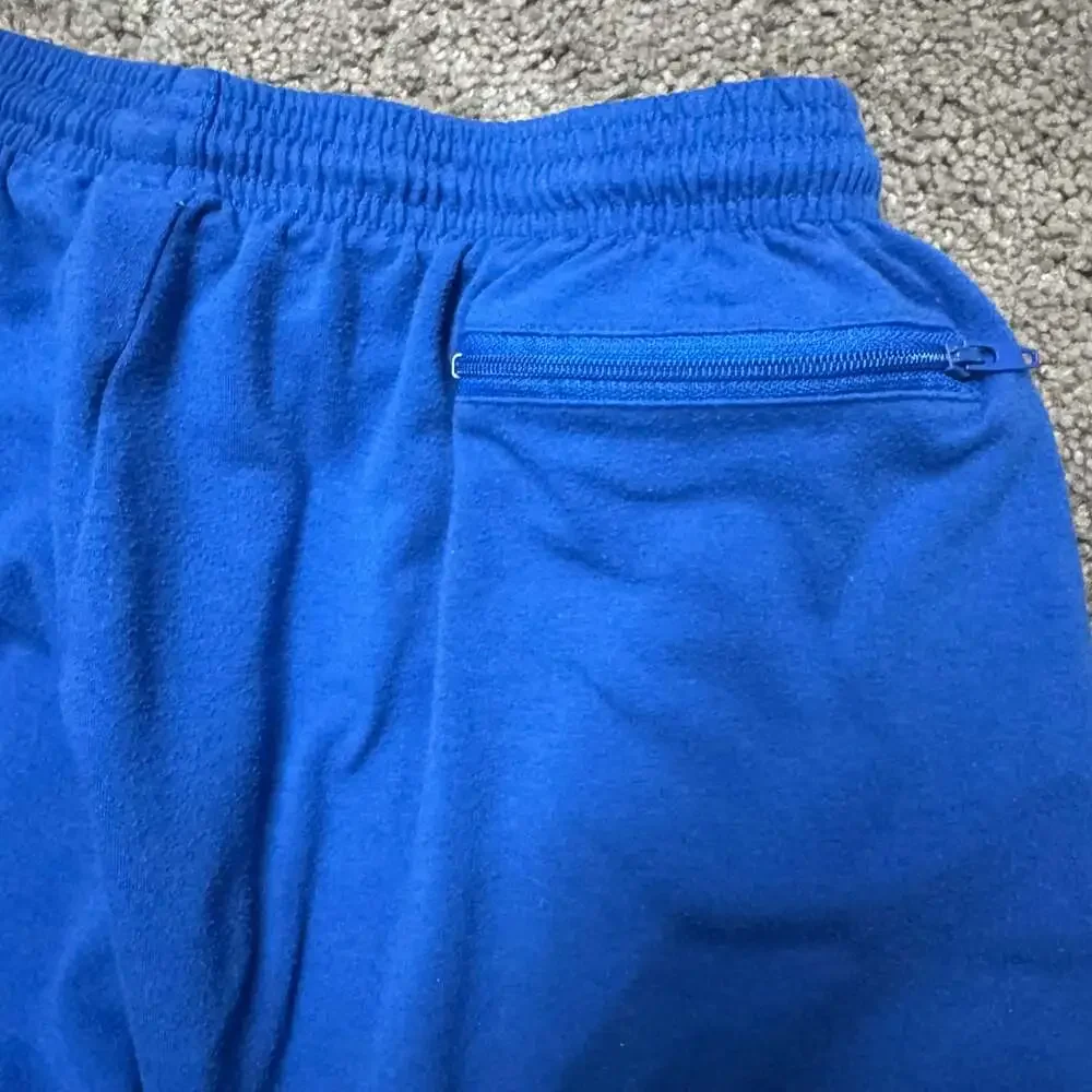 Vintage Nike Royal Blue Athletic Sweatshorts with Embroidered Logo